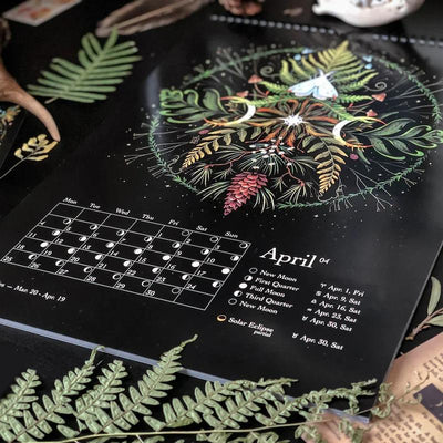 📅2023/2024 Dark Forest Lunar Calendar ☘