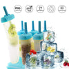 Wiederverwendbare 6 Zellen DIY Frozen Ice Cream Pop Lolly Formen