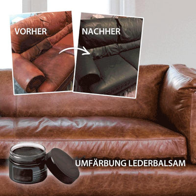 Leder Umfärbung Balm