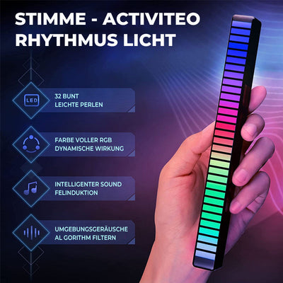 (🔥Schlussverkauf🔥)Bunte rhythmische Atmosphärenlichter