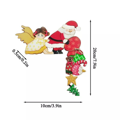 Lustige Weihnachten Türrahmen Dekorationen