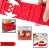 Bequee Silikon Kuchen Form DIY, 4er in Set