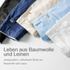 Herren Shorts aus Leinen & Baumwolle