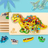 Nettes Vorschulpädagogisches Dinosaurier-Puzzle