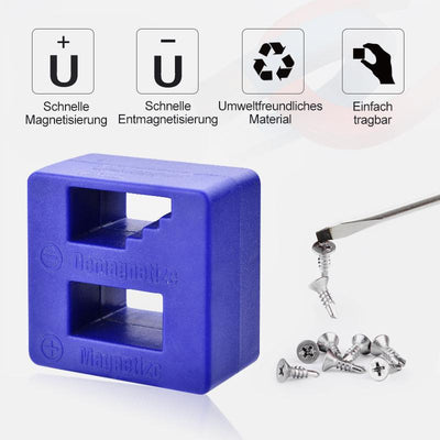 DOMOM  Magnetisierer / Entmagnetisierer von Schraubendrehern