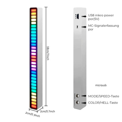 (🔥Schlussverkauf🔥)Bunte rhythmische Atmosphärenlichter