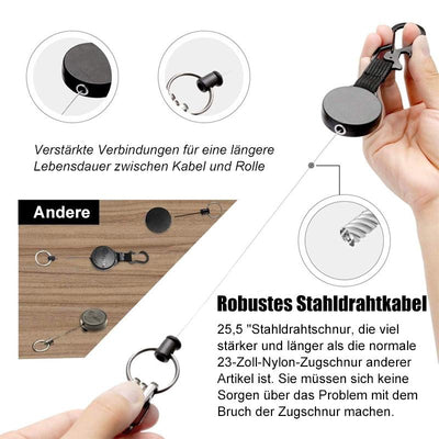 Multifunktionaler Flaschenöffner Schlüsselanhänger