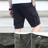 Herren-Multi-Pocket-Overalls-Shorts