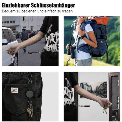 Multifunktionaler Flaschenöffner Schlüsselanhänger