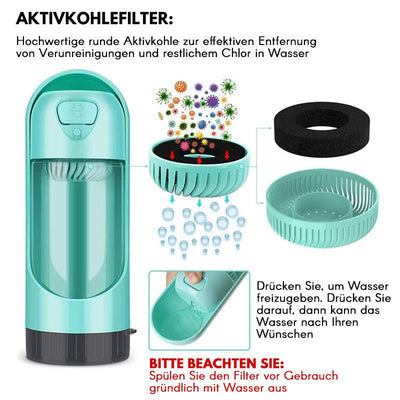 Tragbarer Wasserbecher für Haustiere