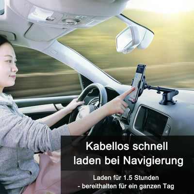 3 in 1 Kabelloses Ladegerät und Autotelefonhalter