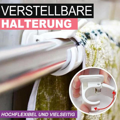 Nagelfreie verstellbare Stangenhalter